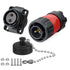 CNLINKO YM-20 Industrial Waterproof Connector IP68 Circular Connector Military Design Aviation Connector PBT Plastic Shell Connector M20 2-12 Pin ...