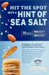 Blue Diamond Almonds Nut-Thins Gluten Free Cracker Crisps, Hint Of Sea Salt, Family Size, Sea Salt, 7.7 oz (Pack of 1)...