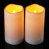 Solar flameless Candles Outdoor Waterproof,Dusk to Dawn Outdoor Lighting, Flickering fameless Reusable LED Light Candles for Lantern Garden Campin...