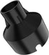 1 Pack Embedded Parts, Black Plastic Holder Waterproof Preembedded Inserts for Outdoor Indoor Concrete Grassland to Fix, (S-?1-1/8") for 1W LED St...