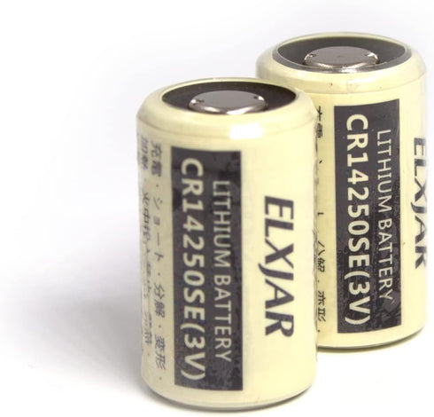 (2-Pack) 3V 850mAh CR14250SE Battery, 1/2 AA Laser Lithium Cell, for FDK Sanyo 1755-BAT CR1/2AA CR14250 CR14250SE CR14250SET and Siemens MCI2...