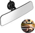 Car Rear View Mirror with Suction Cup, Anti Glare Wide Angle HD Auto Inside Rearview Mirror, 360 Degrees Adjustable Reduce Blind Spots, Universal ...