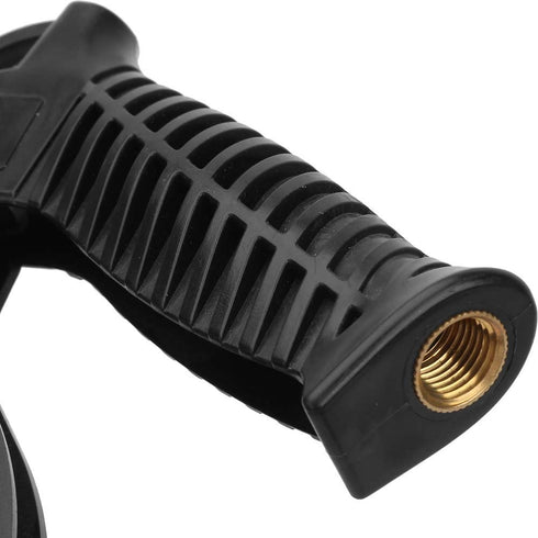 Air Compressor Blow Gun Kit, 1/4" nozzle Stainless Steel Air Blow Gun, Female Thread Seal 4cfm Powerful Pneumatic Dust Removing Cleaning Tool (Bla...