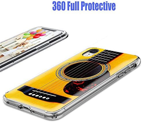 for iPhone XR Case for Women Men Girl,Shockproof Anti-Scratch Slim Thin Soft TPU Clear Phone Protective Cover Case for iPhone XR 6.1 Inch,Funny Ye...