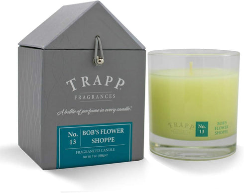 Trapp Signature Home Collection No. 13 Bob's Flower Shoppe Poured Scented Candle, 7-Ounce...