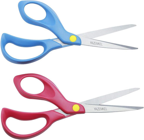Left-Hand Scissors Stainless Steel 3-Pack, 8 inch...