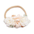 Baby Girl Nylon Headbands Flower Hair Bows Accessories-Elastic Hair Band Crown Handmade FLoral Wraps Birthday Gifts for Girls Newborn Infant Toddl...