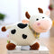 Lovely Creative Milk Cow Plush Pillow Toys Soft Stuffed Cartoon Animal Cattle Doll Bedroom Sleeping Pillow Cushion Gifts for Friends Kids...