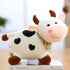 Lovely Creative Milk Cow Plush Pillow Toys Soft Stuffed Cartoon Animal Cattle Doll Bedroom Sleeping Pillow Cushion Gifts for Friends Kids...