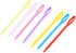 50pcs 2.7 "Large Eye Plastic Sewing Needles Yarn Needles Safety Lacing Needles Children Safety Learning Needles Applicable to Children Craft Needl...