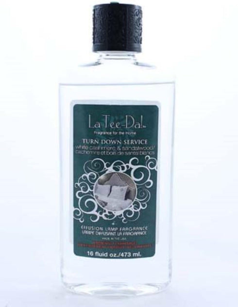 La-Tee-Da Effusion and Fragrance Lamp Oil Refill-32 Turn Down Service, Clear, 32 Fl Oz...