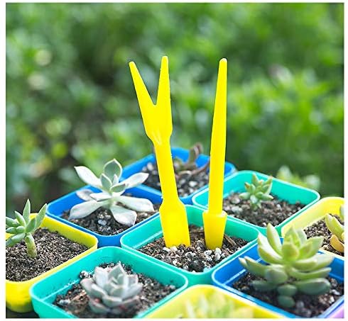 (2pcs/Set) Garden Plastic Seeds Widger Seedlings Dibber Sowing Tools Transplanting Planting Tools for Indoor Gardening Plant Care...