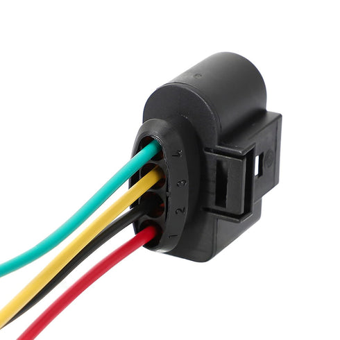 Vw Ignition Coil Connector Plug Harness Compatible with Volkswagen Vw Passat Audi A4 1.8T, 2.0T, 2.5L, 3.2L, 4.2L 4 Pack Vw Ignition Coil Harness ...