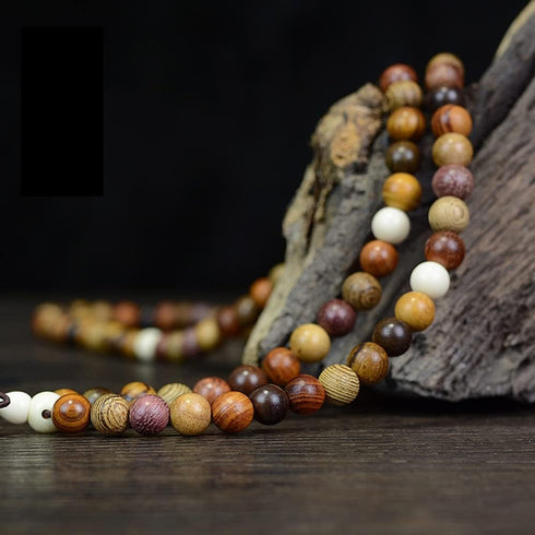 200pcs 8mm Gorgeous Natural Round Polished Rosewood Loose Beads for Jewelry Making DIY Handmade Crafts...