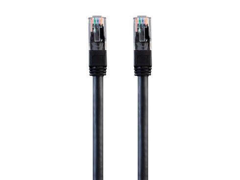Monoprice Cat6 Outdoor Rated Ethernet Patch Cable - 7 Feet - Black | Snagless RJ45, Stranded, 550MHz, UTP, Pure Bare Copper Wire, 24AWG...