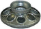 Rocky Mountain Goods Chick Feeder Base for Jar - Jar Feeder for Small Birds and Chickens - Galvanized rust proof steel - 8 feed holes - Easy to at...