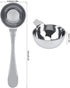 Maxmartt 25ml Stainless Steel Tea Spoon Scoop Long Handled Coffee Matcha Measuring Spoon Scoop Tablespoon Measure Loose Leaf Tea...