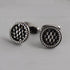 Fomissky Vintage Cufflinks for Men Silver, Retro Round Men's Cuff Links Wedding Gifts Shirt Accessories...