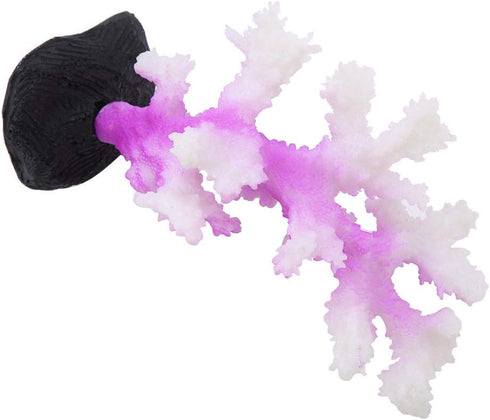 HEEPDD Simulation Aquarium Coral Anemone Silicone Luminous Bionic Plants Fish Tank Landscaping Supplies Aquarium Ornament(Purple)...