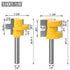 Professional 1/4 Inch Shank Set of 2 Pieces Matched Tongue Groove Router Bit Set Woodworking Tool Carbide Milling Cutter...