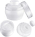 2 Sets Body Powder Container After Bath Baby Powder Case Fluffy Puff Kit Baby Body Care Powder Box Cosmetic Bath Powder Container Puff with a Larg...