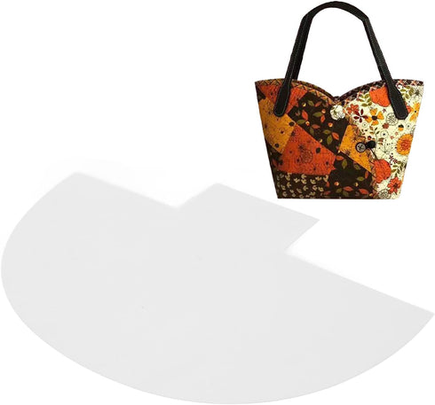 Handbag Sewing Template,Basket Sewing Template Clear Acrylic Bowl Wrap Sewing Pattern Template DIY Art Craft for Handbag Shoulder Bag Lunch Bag...