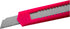 5 Bulk Small Neon Pink Utility Knife Box Cutters Snap Off Blade (9MM)...