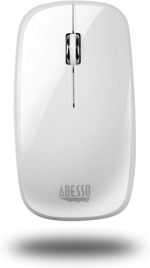 Adesso iMouseS1 Bluetooth Optical Mouse for Windows 8/7/ Vista/XP/MacOS X 10.4 (iMouseM300W), White...