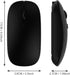 Wireless Bluetooth Mouse for Apple iPad iPhone MacBook Android Samsung Tablet Phone Dual-Mode Rechargeable 2.4G Portable Computer Mice for Windows...