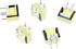 5PCS Audio 1300 : 8 Ohm Transformer EE14 Transformateur POS Transformador...