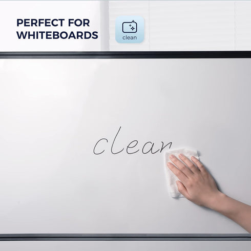LOUKIN Dry Erase Wipes, Whiteboard Cleaning Wipes, Non-Toxic Cleaning Wipes for Whiteboard, 50 Wipes Per Pack...