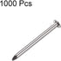 uxcell Small Tiny Hardware Nails Carbon Steel 1.4X19mm(DxL) for DIY Decorative Wooden Boxes Accessories Silver Tone 1000pcs...