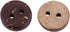 Coconut Shell 2 Holes Sewing Buttons, 400Pcs Brown Coconut Craft Buttons for DIY Scrapbooking Decor Clothing Accessories...