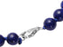 Shop LC Carved Rose Blue Lapis Lazuli Beaded Necklace for Women 925 Sterling Silver Rhodium Plated Gifts for Women Size 18" Birthday Gifts...