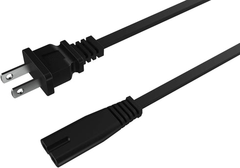YoK Black 5 Foot Universal Power Cable for Game Consoles & Other Devices Compatible with AVEC...