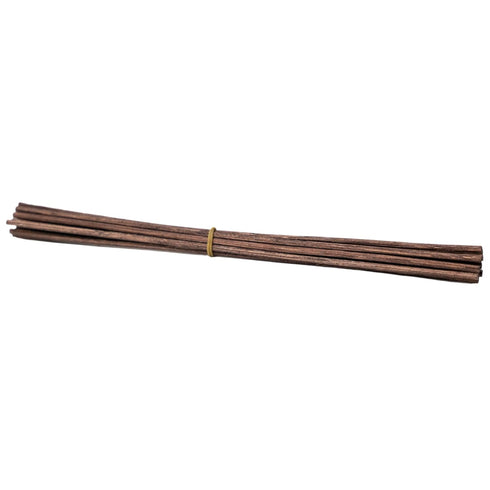 Claire Burke Original Reed Diffuser Oil Starter Kit with Amber Glass Vessel and Rattan Reeds for Home...