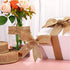 Waydress Natural Burlap Ribbon Burlap Edge Fabric Craft Ribbon for Bow Wreath Tree DIY Decor Outdoor Wedding Home Christmas Party Decoration(1.5 I...