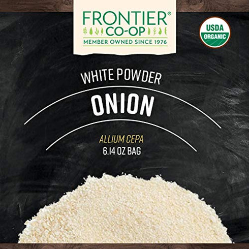 Frontier Co-op Organic White Onion Powder 6.14oz...