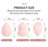 Blender Makeup Sponge For Blending, Latex Free Makeup Sponge, Soft and Bouncy Beauty Blender Sponge Set For Face Cream, BB Cream, Foundations, Pow...