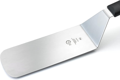 Mercer Culinary Millennia Turner/Spatula, 8 Inch x 3 Inch Blade, Black Handle...