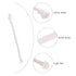 Alcohol Lamps Wick 10pcs Cotton Wick with 1 Piece Porcelain Wick and 1 Piece Plastic Cap Glass Alcohol Burner Lamp Accessaries Teaching Equipment ...