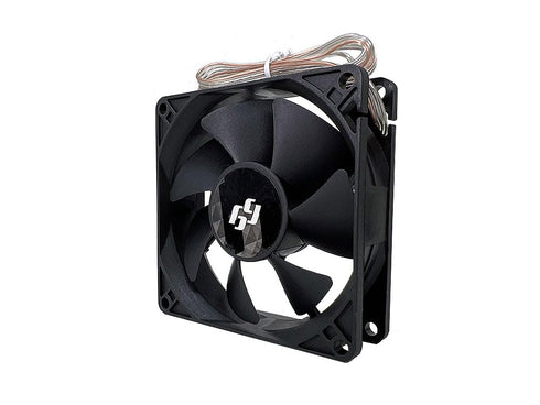 Bgears b-Blaster 80mm 2 Ball Bearing High Speed Extreme Airflow Fan,Black...