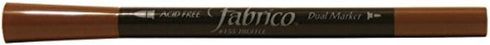 Tsukineko Dual-Ended Fabrico Marker Color-Fast, Truffle...
