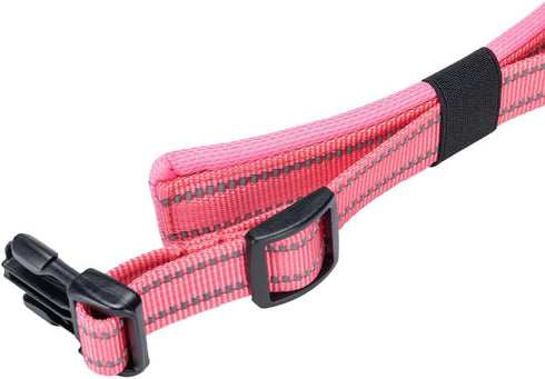 EXCELLENT ELITE SPANKER Reflective Dog Collar Classic Soft Padded Breathable Nylon Adjustable Pet Collar with Quick Release Buckle for Boy Girl Ma...