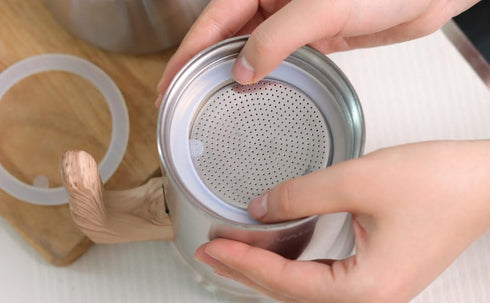 Sivaphe 6 Cups Stovetop Espresso Coffee Maker Replacement Infuser Parts Only for Stainless Steel Italian Moka Pot, 1 Filter and 3 Silicone Gasket ...