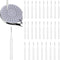 30Pcs Shower Head Cleaner Brushes, Small Wire Tube Brushes for Household Bathroom Cleaning, Anti-Clogging Shower Cleaning Brush with Thin Nylon Br...