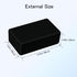 Project Box 8 Pieces Electrical Box Small Junction Box ABS Plastic Enclosure Power Electronic Case Black 3.15" x 1.97" x 1.02"(80 x 50x 26mm)...