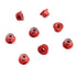 8PCS Flange M4 Lock Nuts Serrated Nylon Self-Tightening Aluminum M4 Wheel Hardware for Axial HPI TLR ECX Model RC Car Vehicles Upgraded Replacemen...