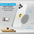 Sticky Magnetic Wall Holder for iPhone Magsafe, Wall Mount, Cradle for iPhone 15/14 / 13/12, pro, Mini, Pro Max, Pack of 2, with Command Strip Adh...