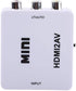 Yosoo Health Gear Digital HDMI2AV Converter, to AV Adapter, Composite Video Audio AV CVBS Adapter Converter 720p/1080p(White)...